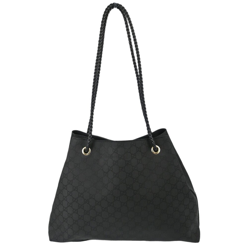 Gucci Vintage Open Shoulder Bag (Outlet) GG Canvas with Leather